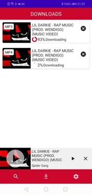 Youzik MP3 Downloader android App screenshot 2